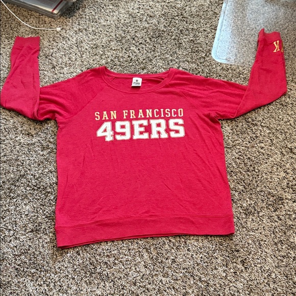 Victoria's Secret Pink 49ers Sweatshirt - Picture 1 of 7